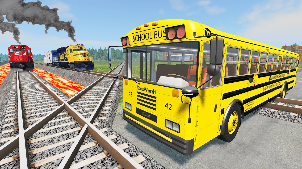 TRANSPORTING PIXAR CARS & FRUITS WITH COLORED & JOHN DEERE vs CLAAS vs TRACTORS - BeamNG.drive #962