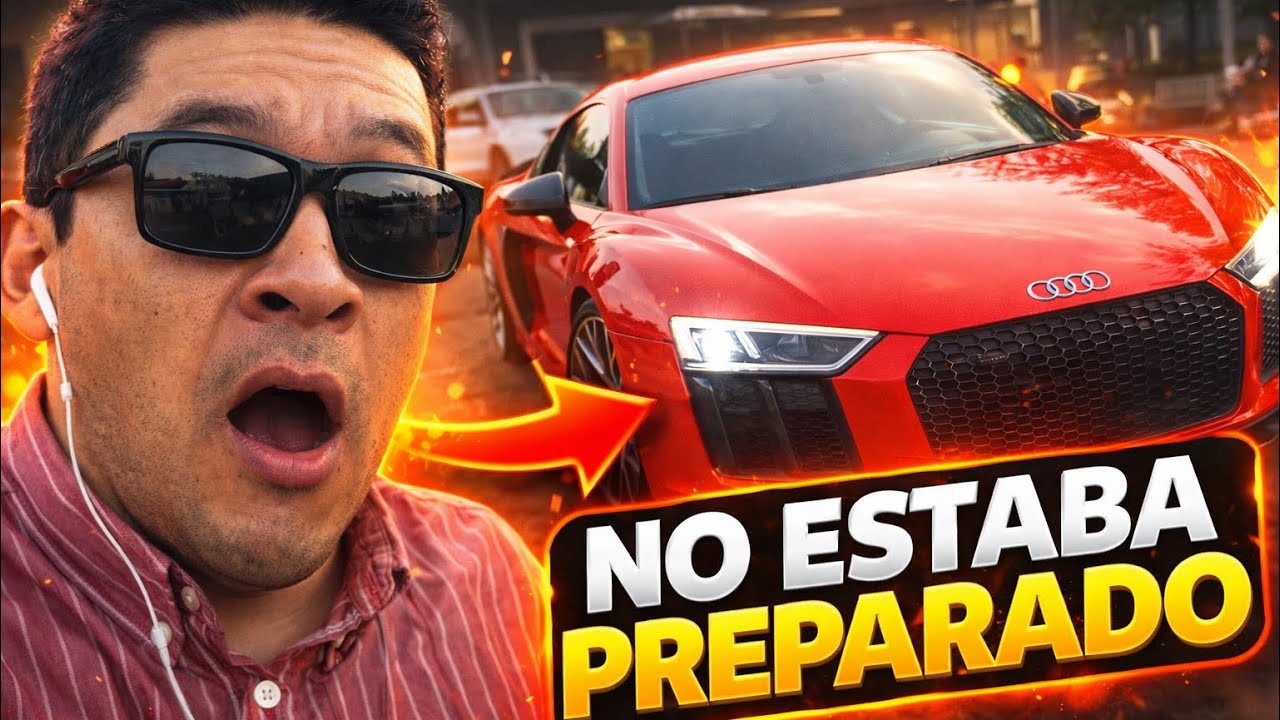 Probé un Audi R8 V10 2017… y NO estaba preparado 😳🔥