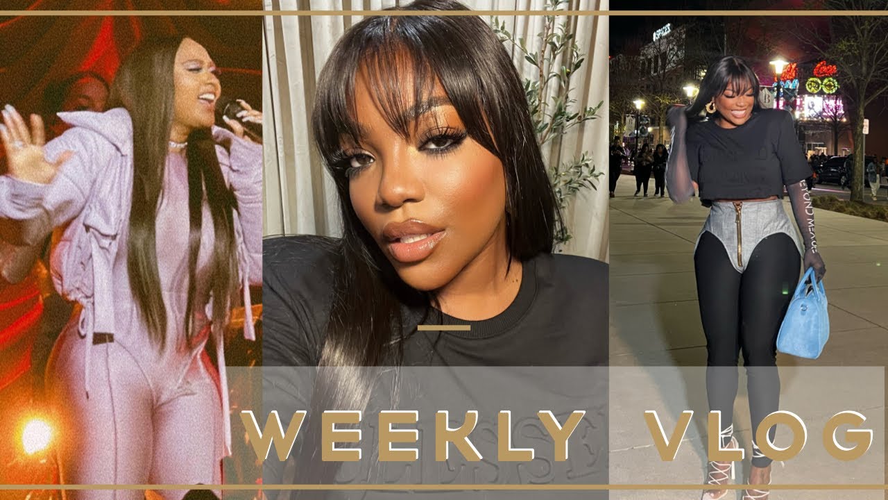 VLOG | Stay strapped at Lenox Mall + LATE -Jazmine Sullivan concert started on time 😩 Fendi again..