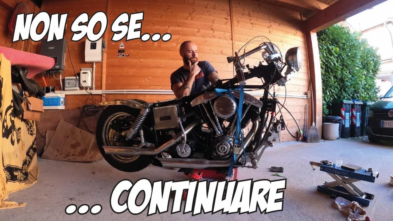 Harley Davidson Fxs shovelhead... continuerò il progetto?? ep.2 #harleydavidson #rescue
