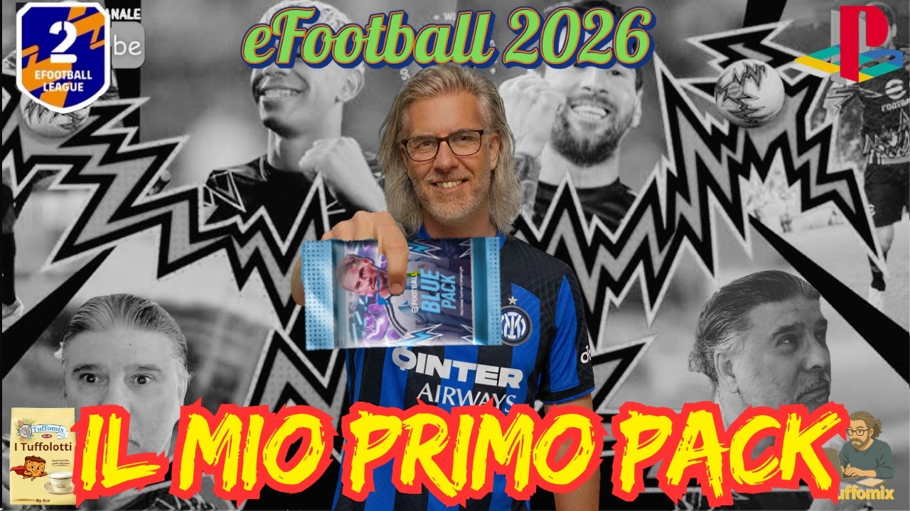 APRO IL MIO PRIMO BLUE PACK E STUPIAMO IN DIVISIONE 3 !!🔥 PS5 ITA gameplay 😜 eFootball26 😜