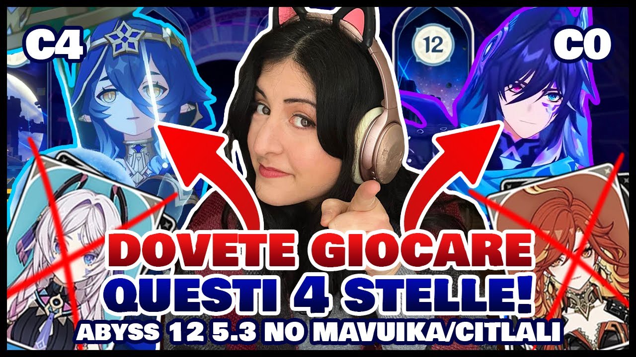 Ho finito l'ABYSS 12 5.3 con LAYLA C4 e ORORON C0: sfruttate le meccaniche! [ Genshin Impact ITA ]