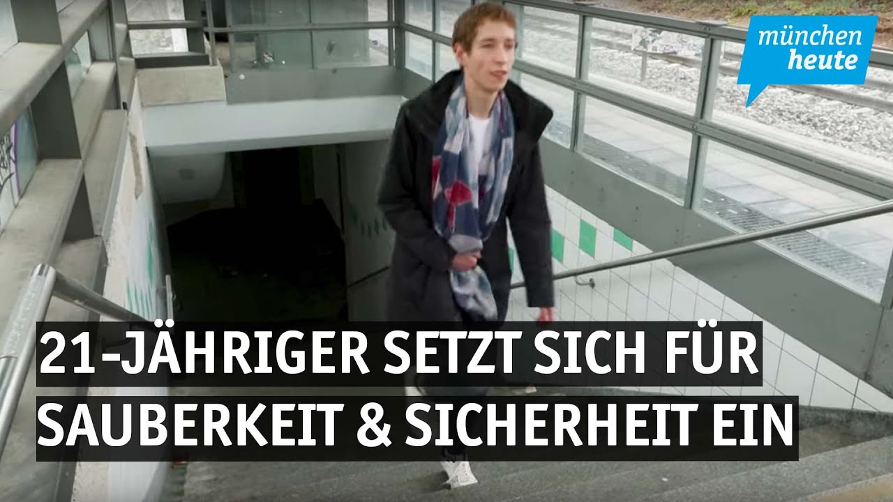 S-Bahnhof Gräfelfing - 21-Jähriger setzt sich für mehr Sauberkeit und Sicherheit ein