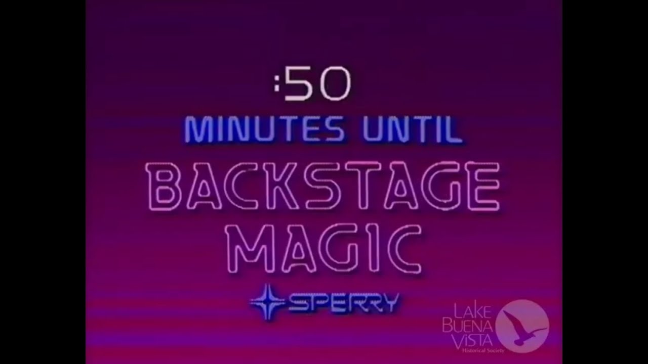 Remastered: EPCOT Backstage Magic Preshow Video
