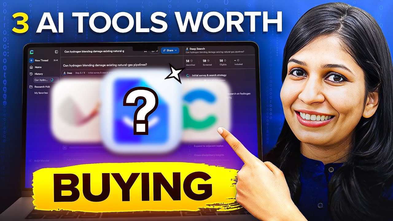 Top 3 Research AI Tools Worth Buying | My Top Recommendations