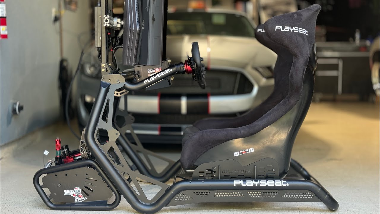 Педали Playseat Sensation Pro X Simagic alpha base p2000.