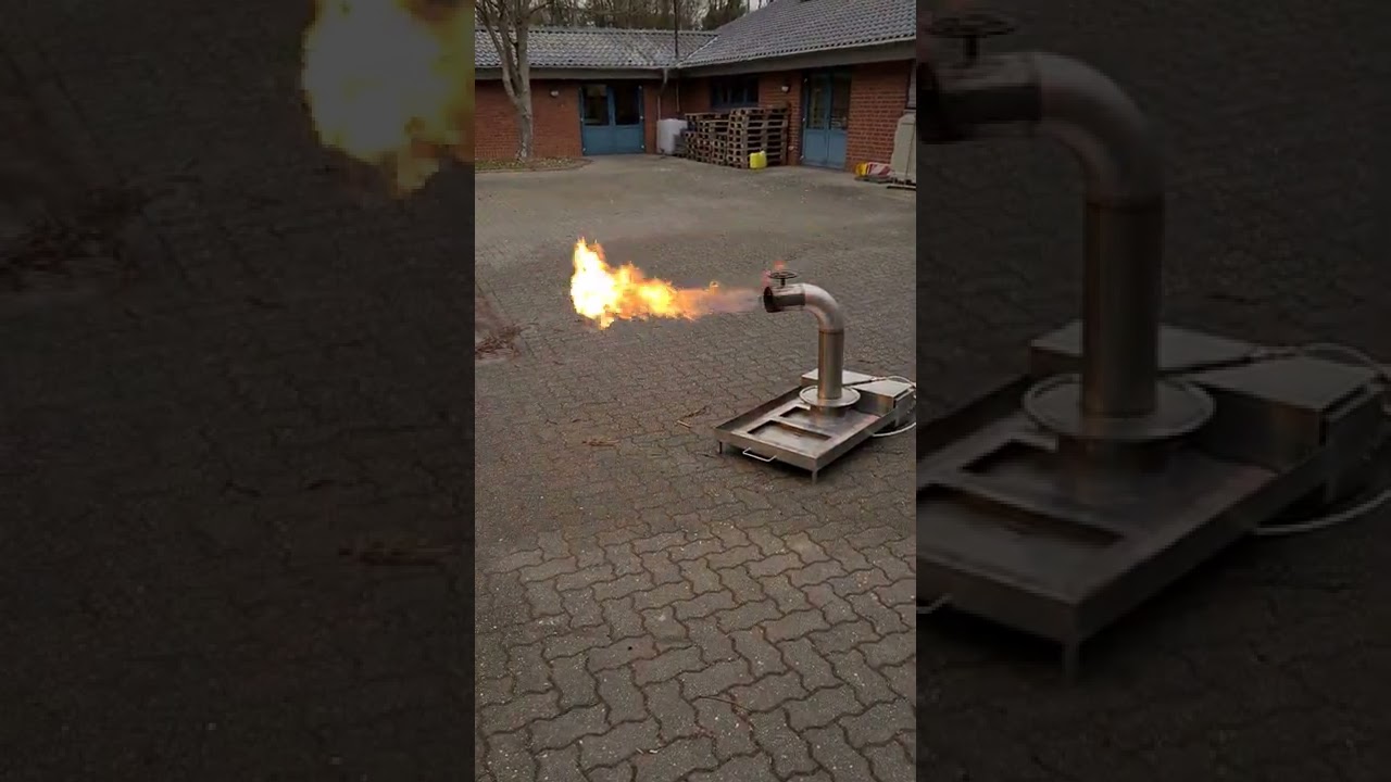 Brandsimulator Hohlstrahlrohr-Training