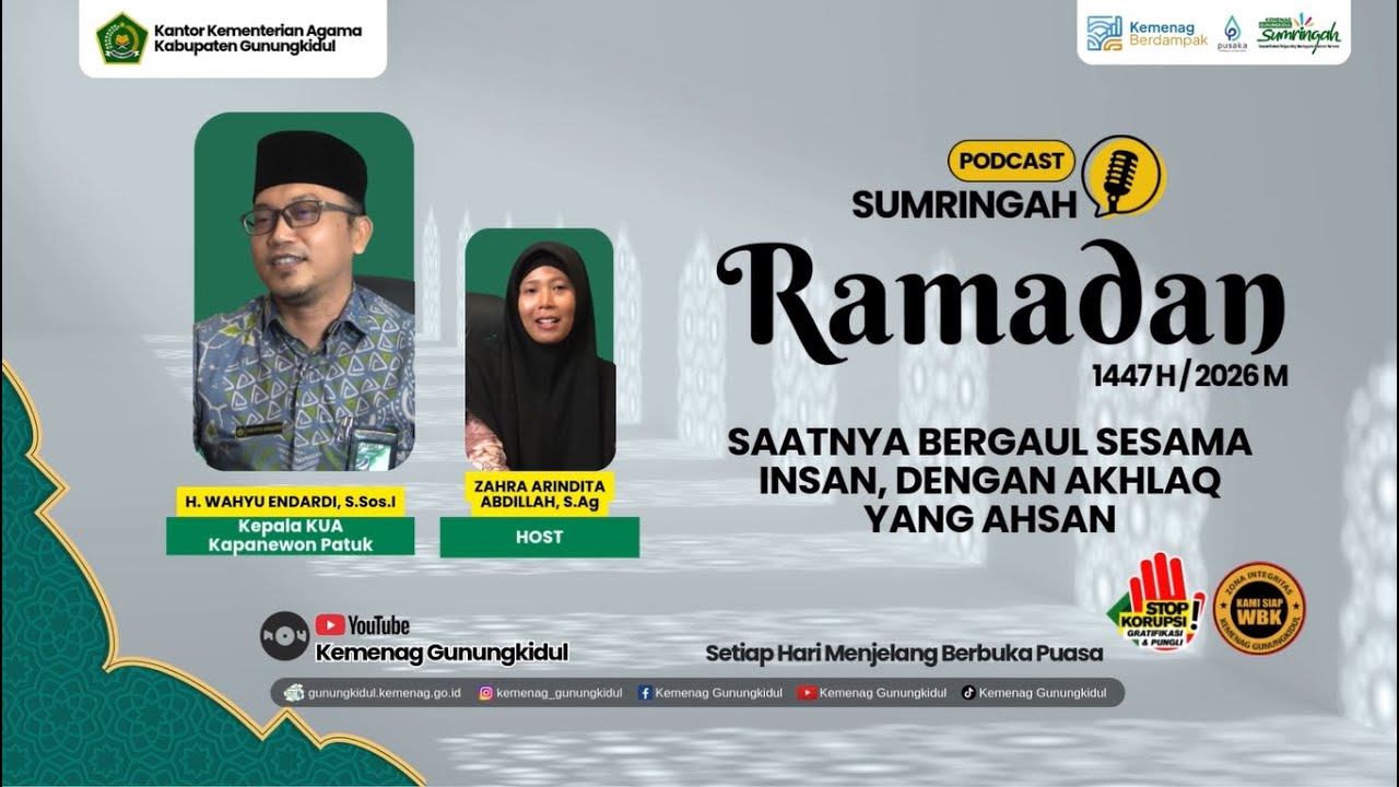 Saatnya Bergaul Sesama Insan dengan Akhlaq yang Ahsan | Sumringah Ramadan 1447 H