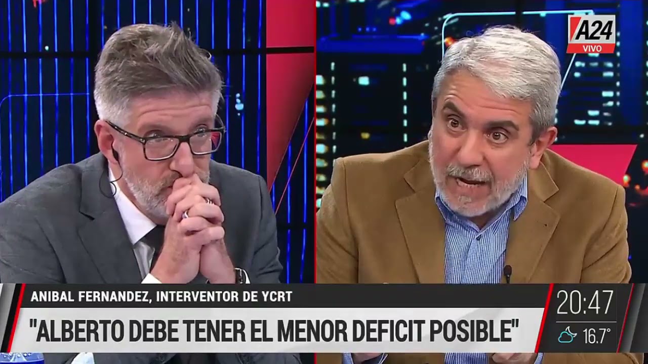 Luis Novaresio mano a mano con Aníbal Fernández - Dicho Esto (03/06/2021)