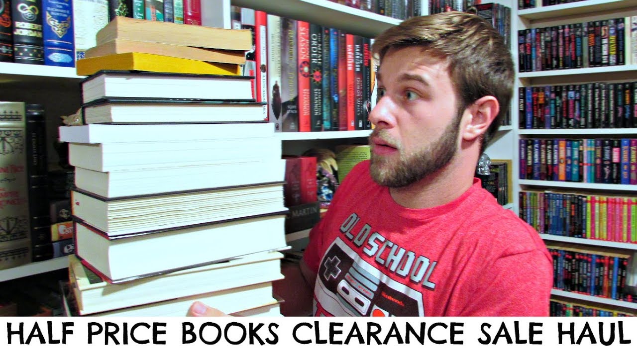 BOOK HAUL | Half Price Books Clearance Sale