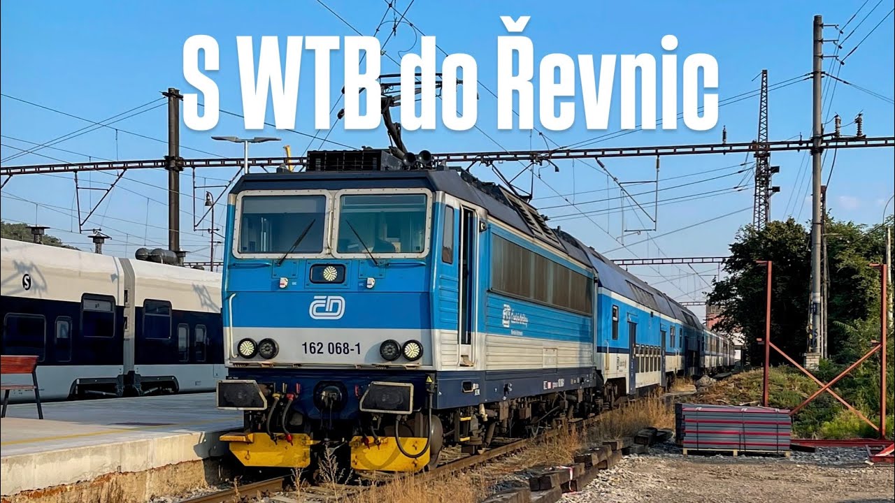 S WTB soupravou Peršing + Sysel na lince S7. Praha-Smíchov - Řevnice. Most, který se roztáhl o 17m.
