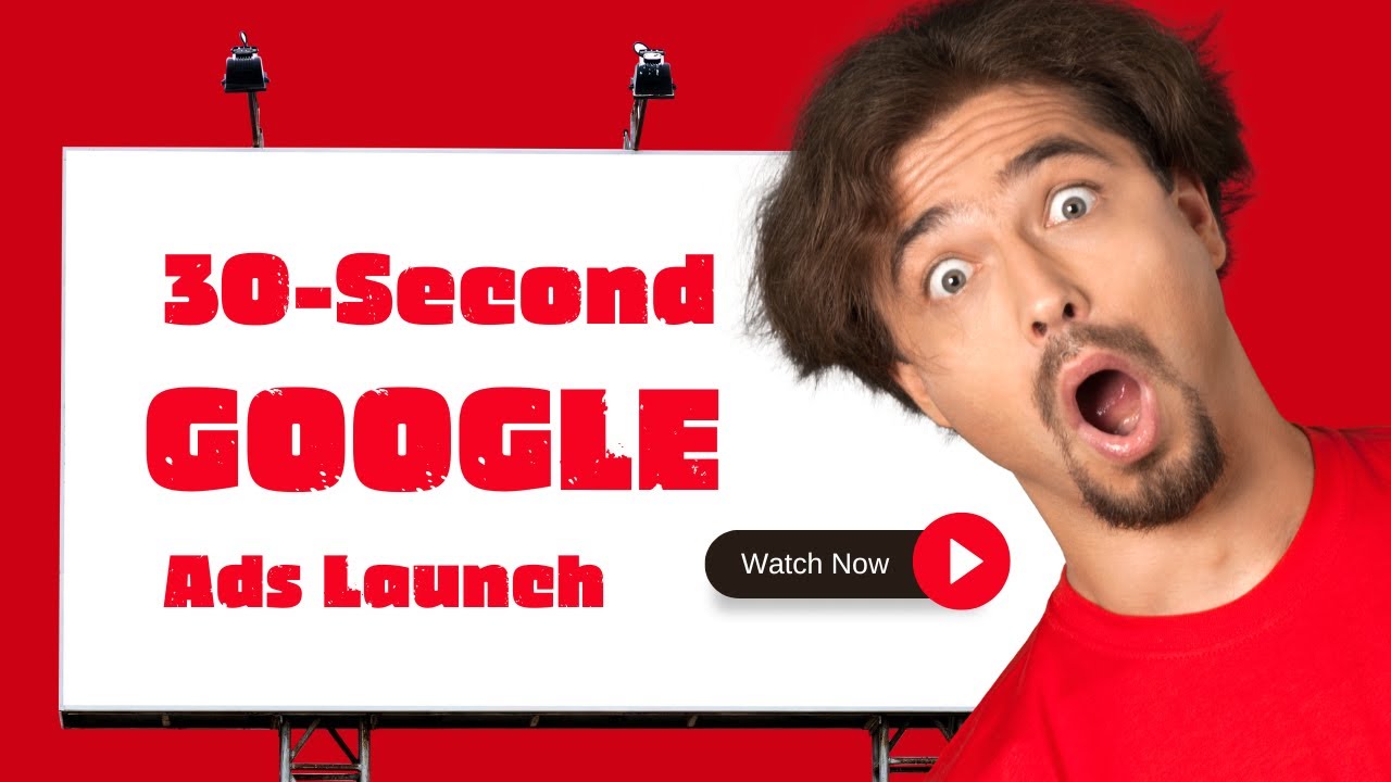 30-Second Google Ads Launch I How To Launch Google Ads In 30 Seconds #googleads #adwords
