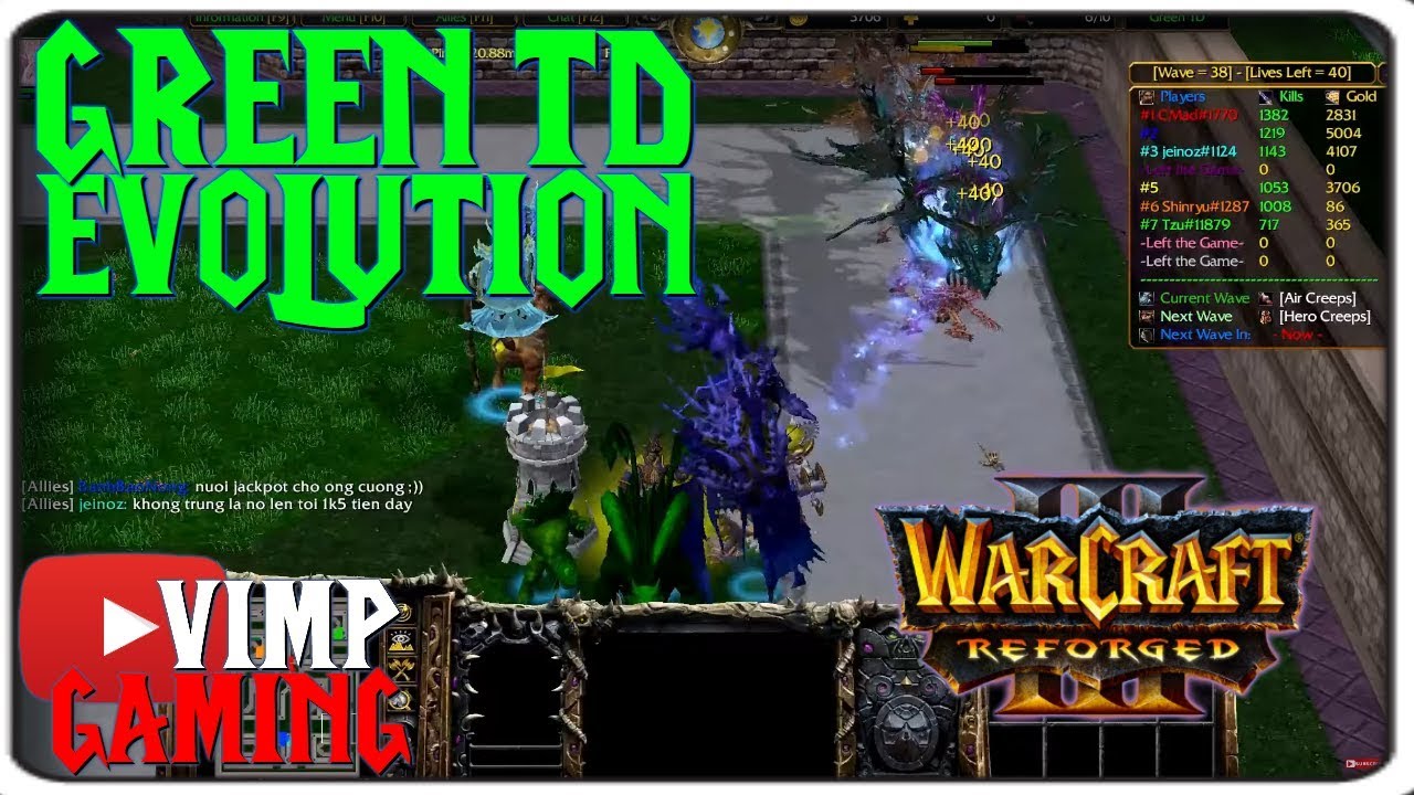 Warcraft 3 Reforged | Green TD Evolution