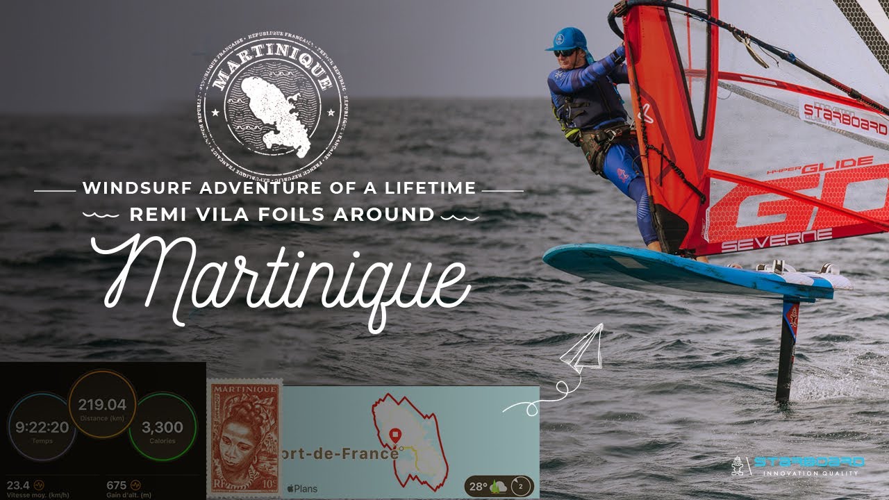 Windsurfing Experience: 219km in ONE DAY | Long Distance Around Martinique