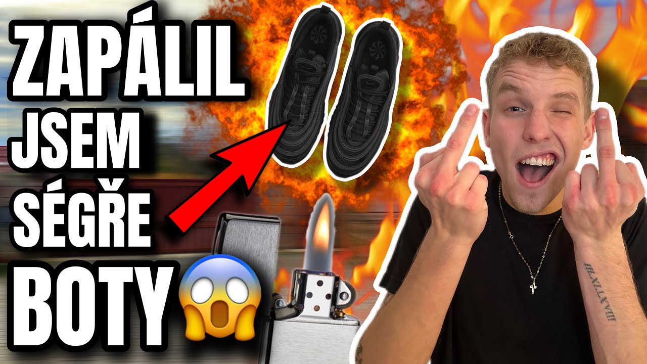 ZAPÁLIL JSEM SÉGŘE BOTY!👟🔥 ŠÍLENÝ PRANK NA MLADŠÍ SÉGRU!🫣