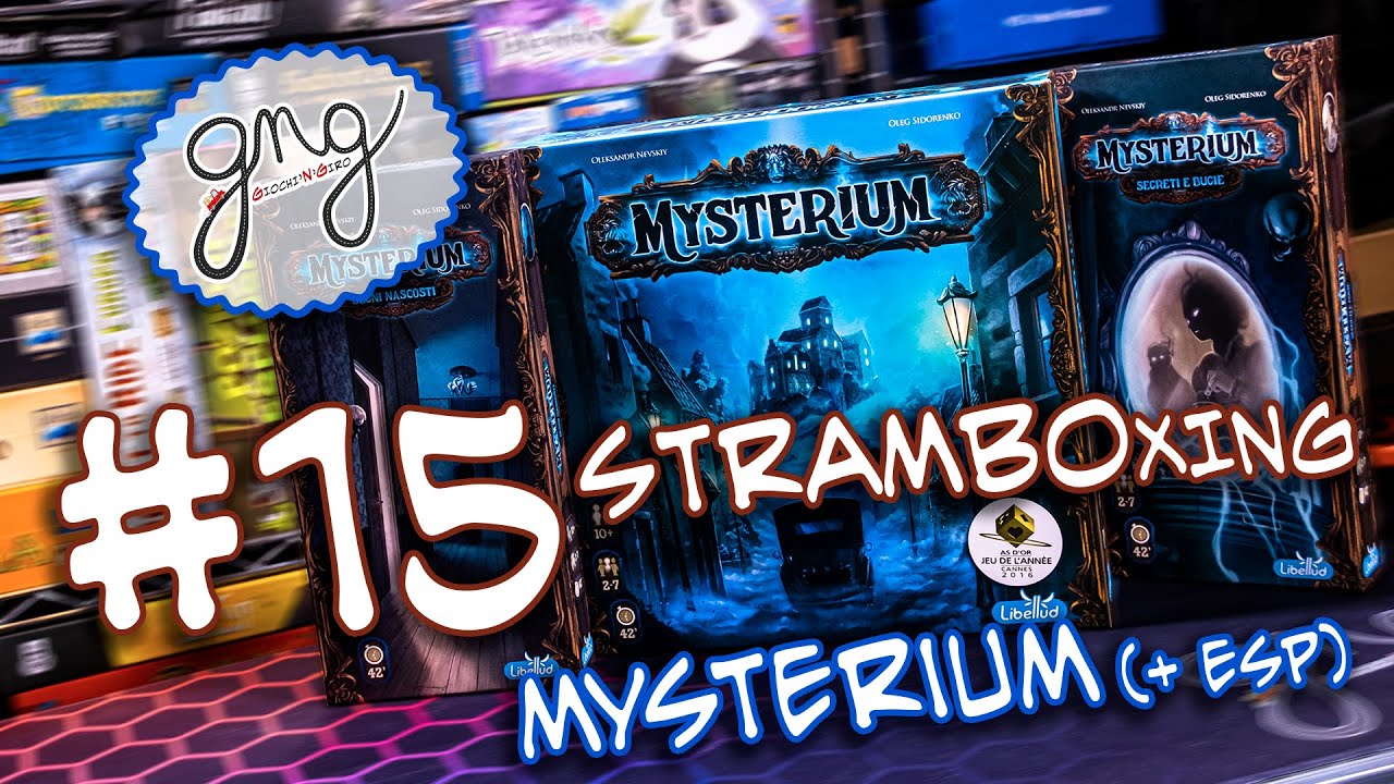 #15 STRAMBOxing :: MYSTERIUM + SEGNI NASCOSTI + SEGRETI E BUGIE :: Giochi'N'Giro (ITA)