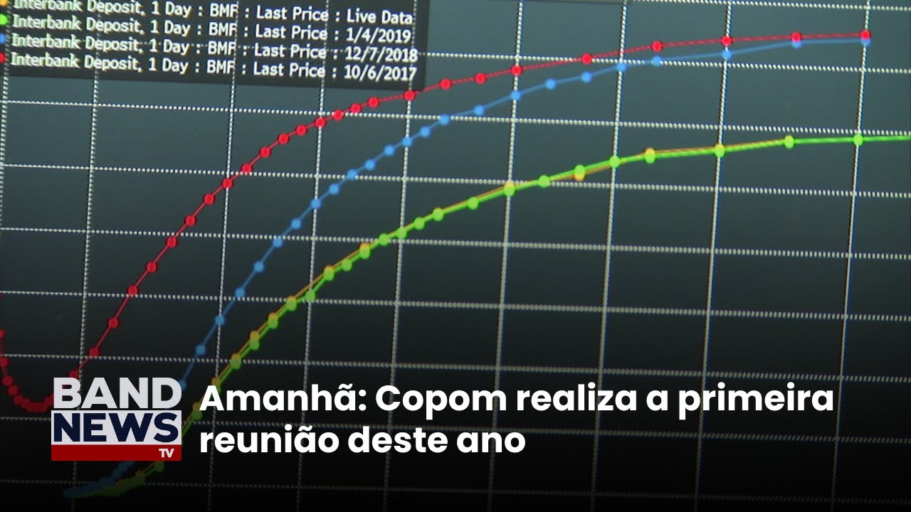 Amanhã: Copom realiza a primeira reunião deste ano | BandNewsTV