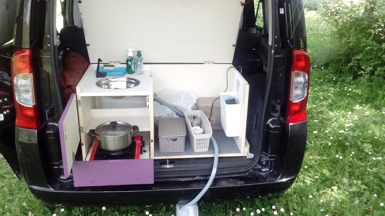 Fiat Qubo(Nemo-Beeper) Homemade campingcar