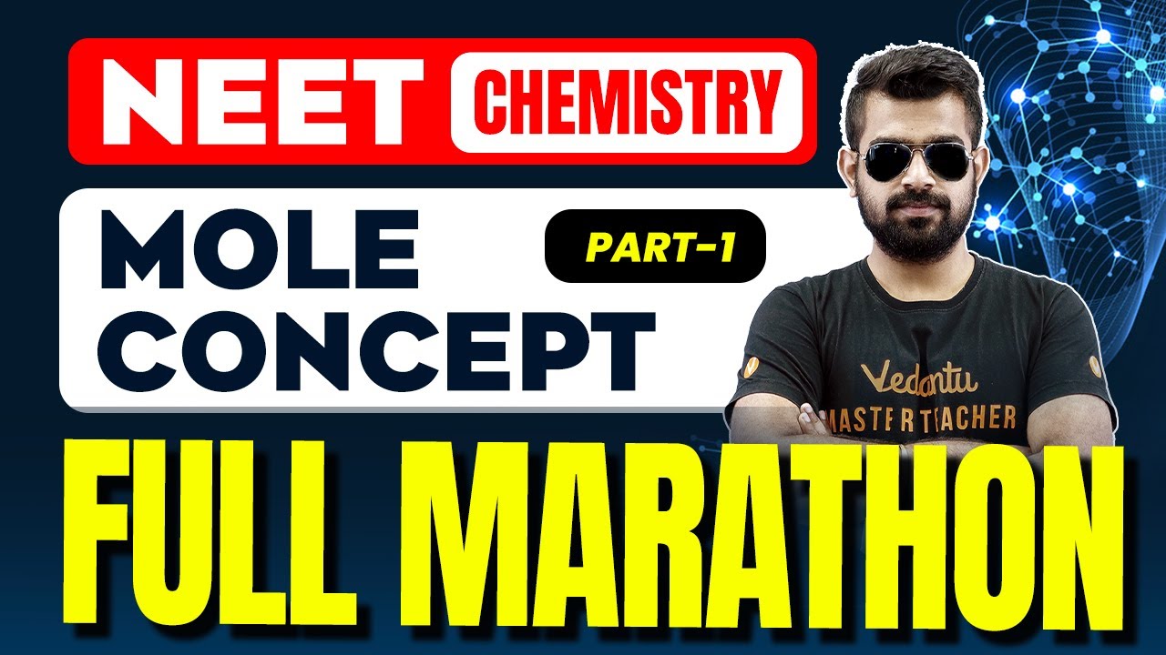 Mole Concept Full Marathon | Class 11 Chemistry | NEET 2024 |🔥Shimon sir