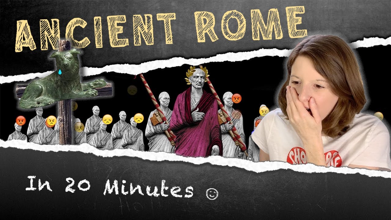 American Reacts to Ancient Rome in 20 Minutes