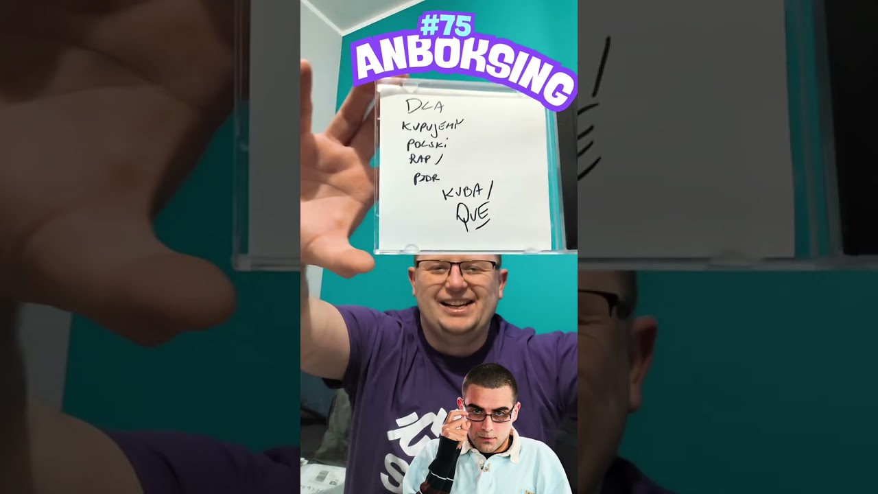 Rap unboxing by @kupujemypolskirap - ANBOKSING #75 - CRANK ALL TEDE KUKON SZPAKU QUEBONAFIDE (JAKUB)