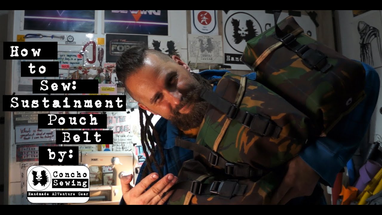 How to Sew Sustainment Pouch Belt(2025)