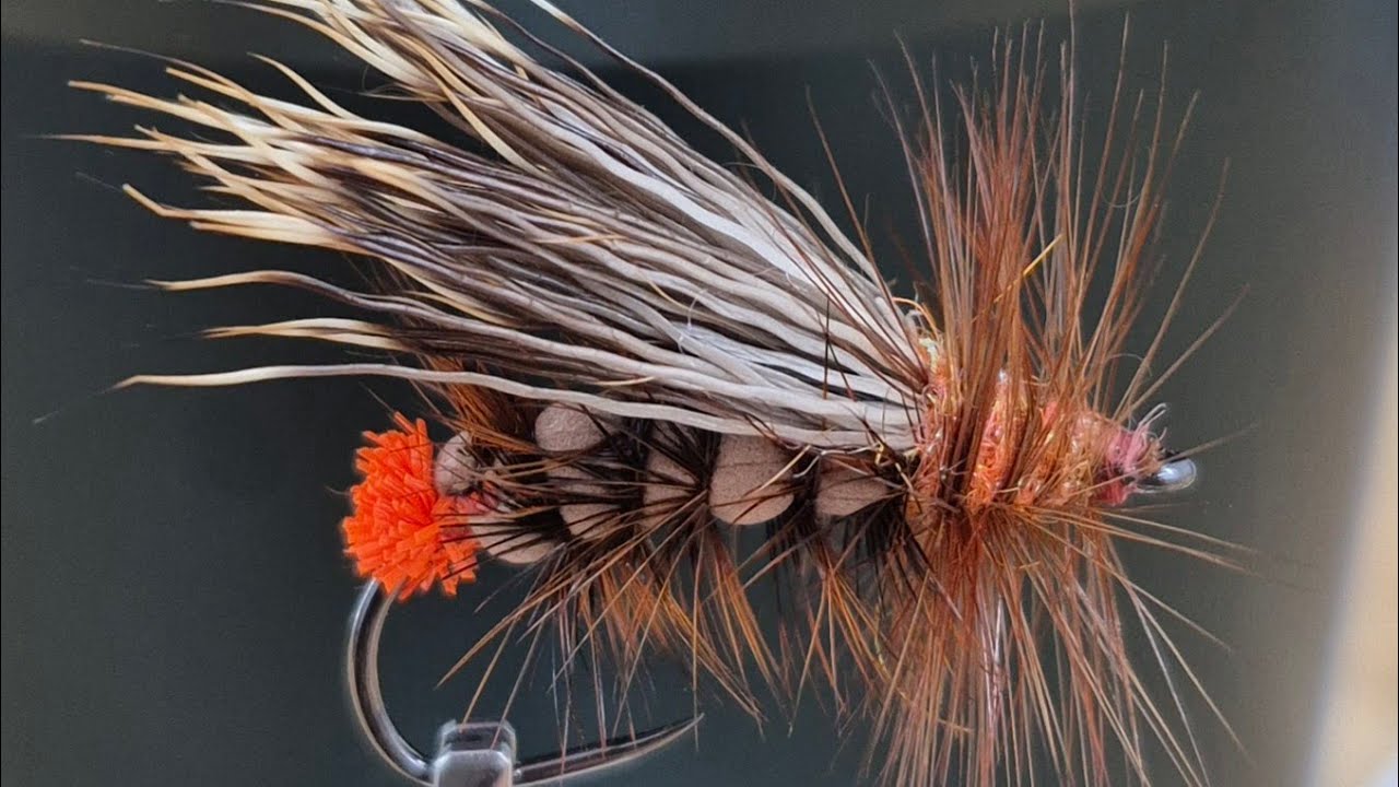 Foamulator October Caddis Dry Fly Pattern
