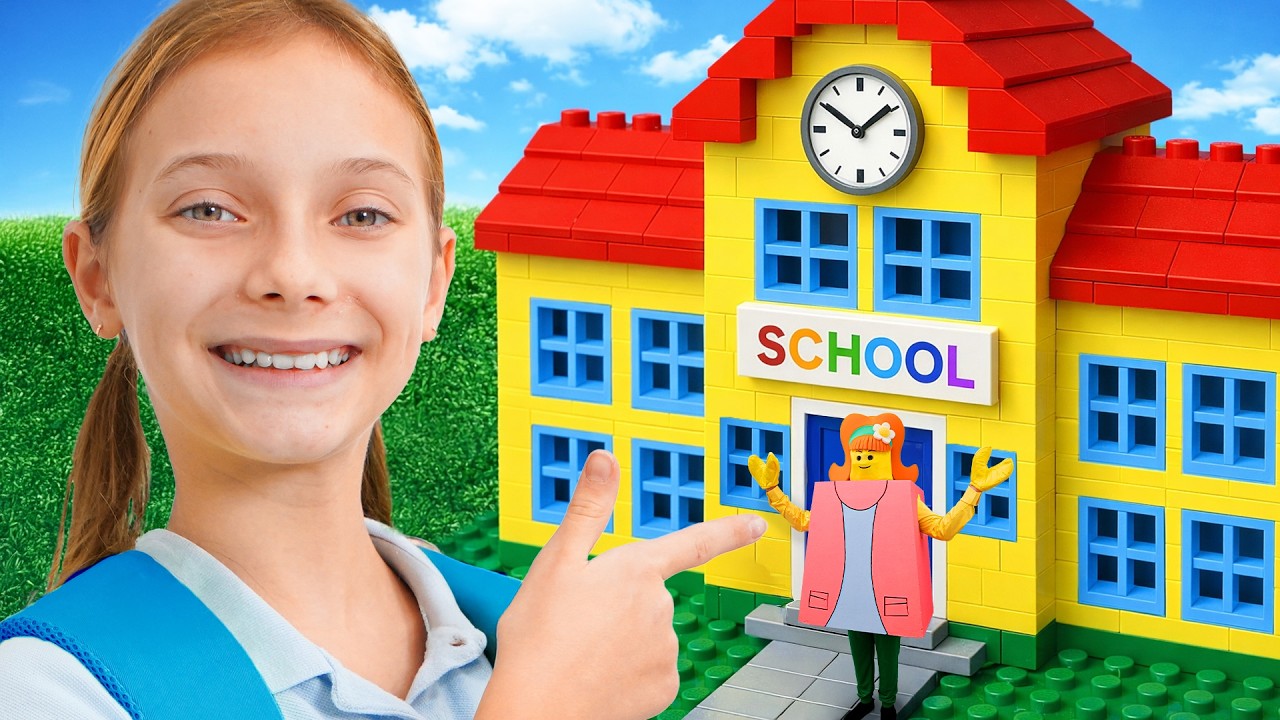 Kehidupan rahasia sekolah Lego: Berteman di Dunia Plastik