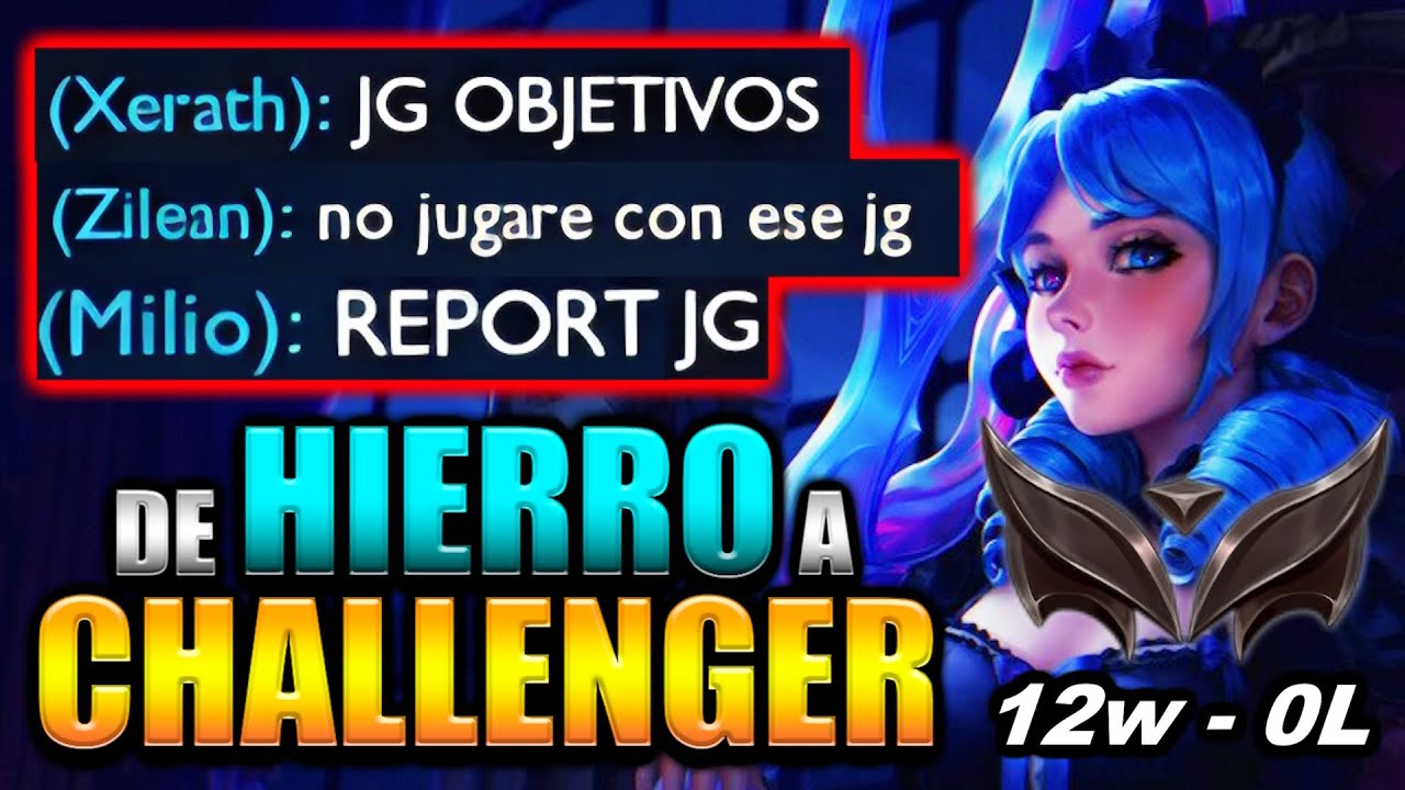 ¡ME FLAMEAN POR CARREAR! 💀 | Gwen De Hierro a CHALLENGER - DIA 2
