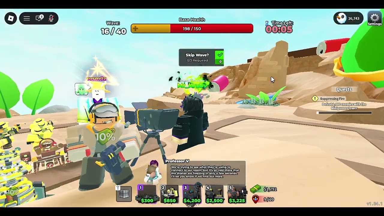 Test Tower Tesla Trong ( Roblox : Tower Defense Simulator )