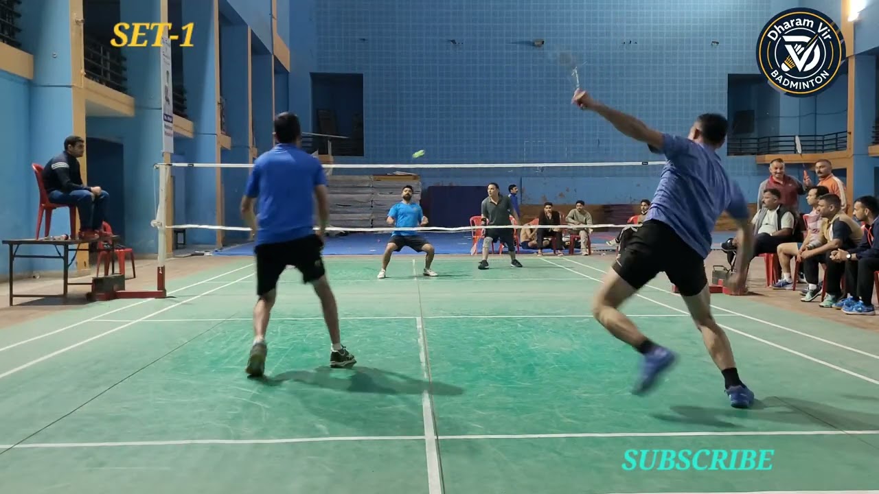 | S-F | SET-1 | MENS DOUBLES | BADMINTON CHAMPIONSHIP CHANDPUR | BILASPUR | PAWAN V/S SUSHIL |