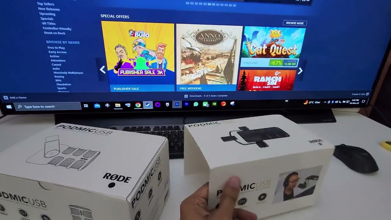 RODE PODMIC USB Unboxing & Review | Is This the Best USB Mic for Gamers and Creators?