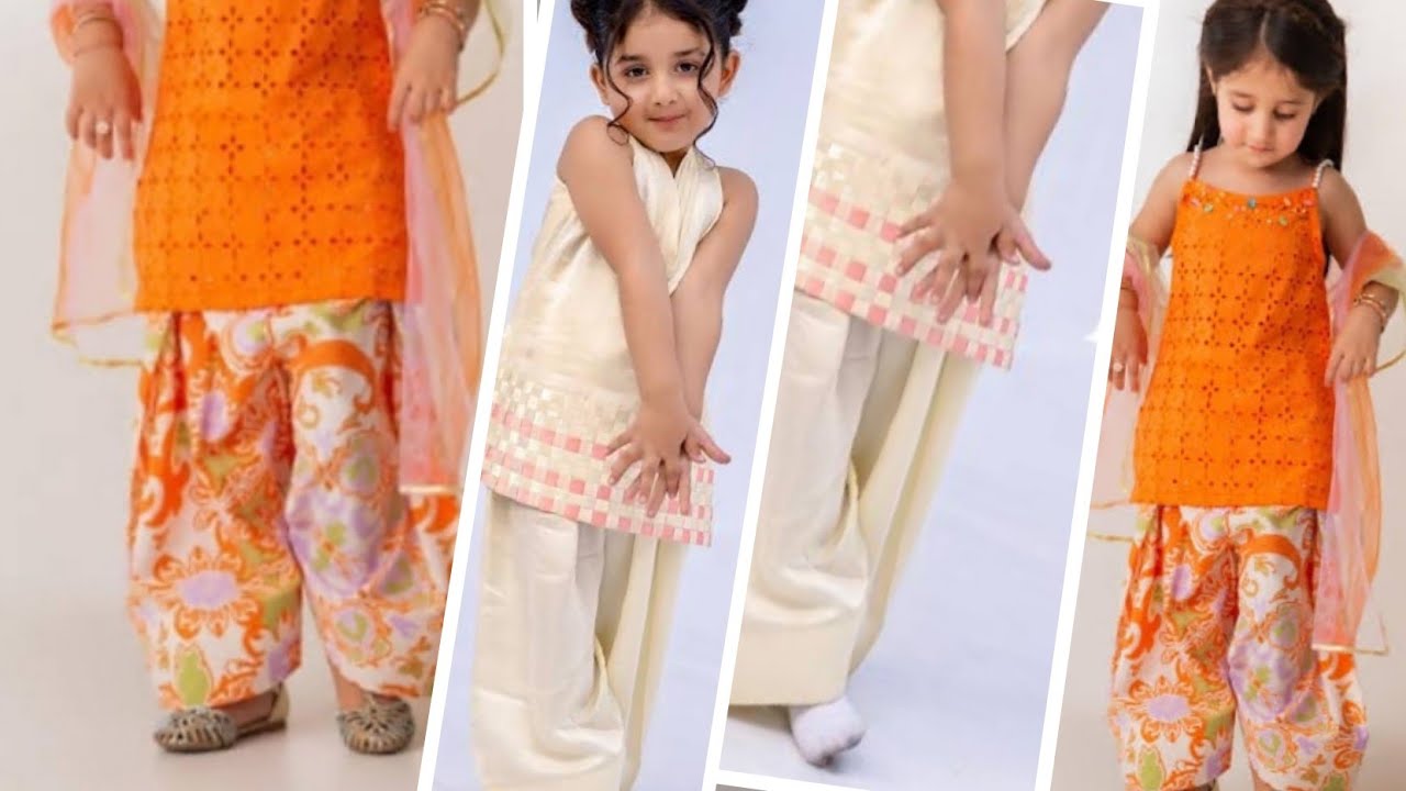 Farshi Shalwar for 11 to 12 Year Old Baby Girl❤️ Farshi Salwar Cutting Hack#youtubevideo #farshi 