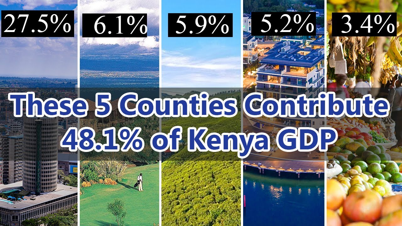 Top 5 Richest Counties In Kenya By GDP Contribution 2022|Top 10 Most Developed & Wealthiest Counties