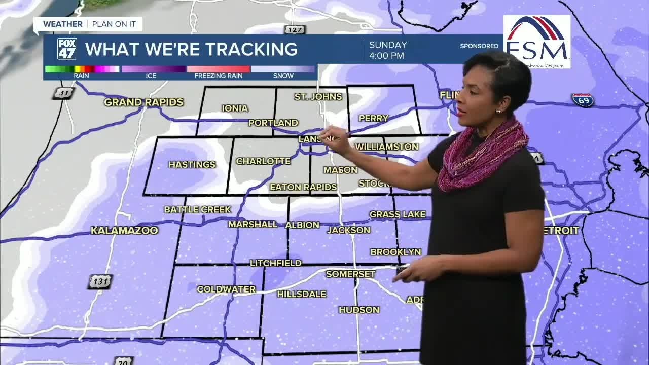 Several more inches of snow to move in on Sunday