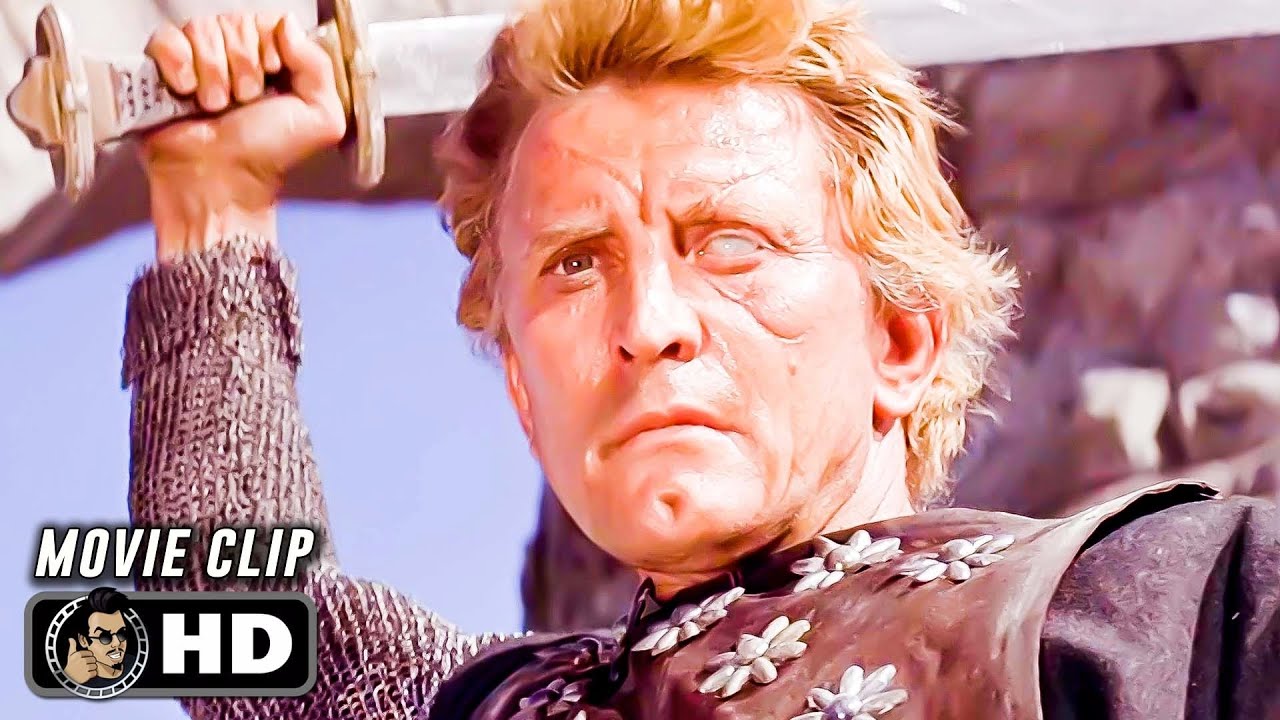 Final Sword Fight Scene | THE VIKINGS (1958) Movie CLIP HD