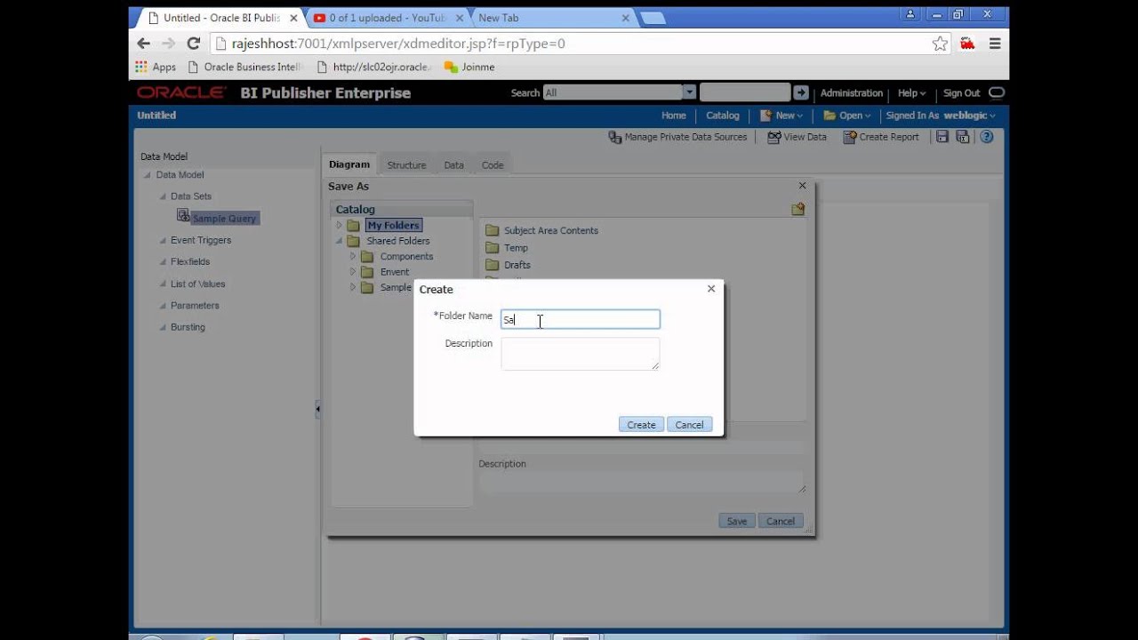 How to Create Report in BIPublisher in OBIEE | OBIEE Tutorials | bi publisher