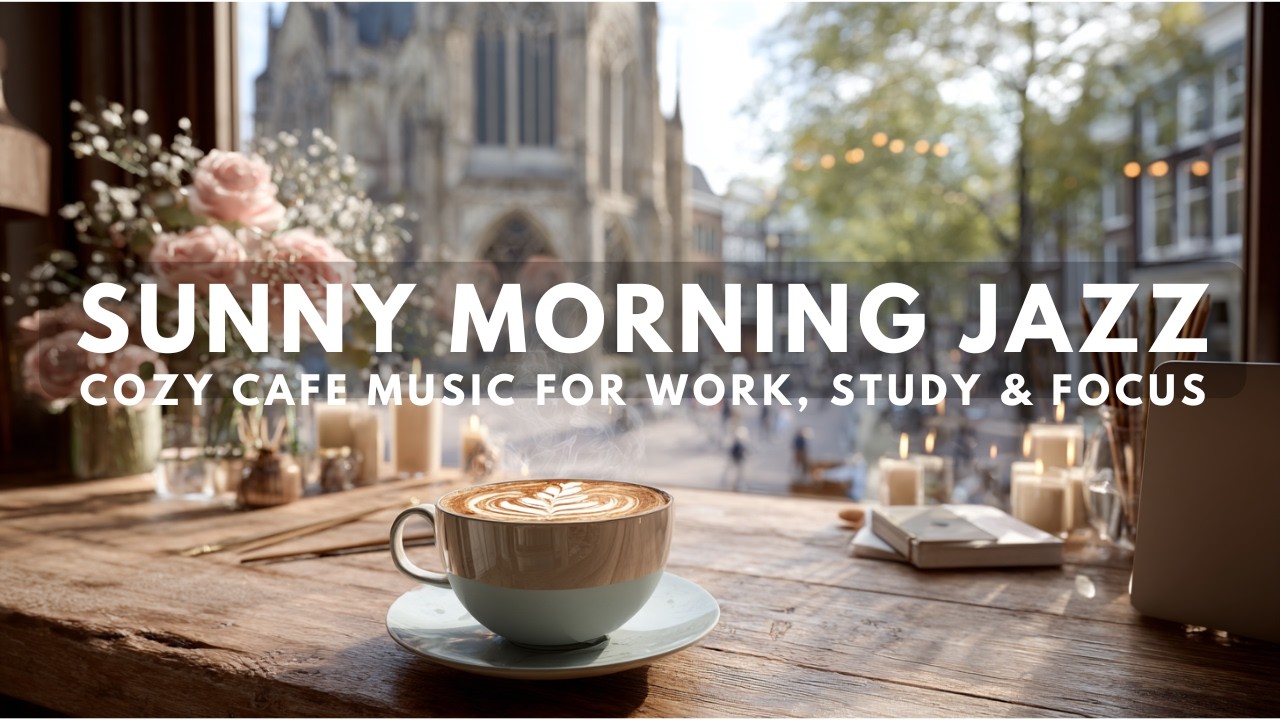 Sunny Morning Jazz | Cozy Cafe Music for Work, Study & Focus