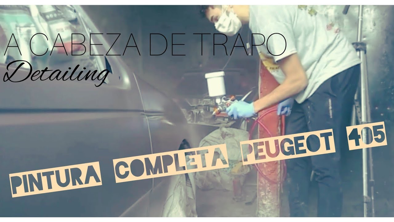 A cabeza de trapo - pintura completa a Peugeot 405