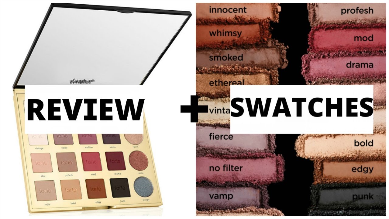 NEW TARTE TARTEIST PRO PALETTE REVIEW + LIVE SWATCHES!
