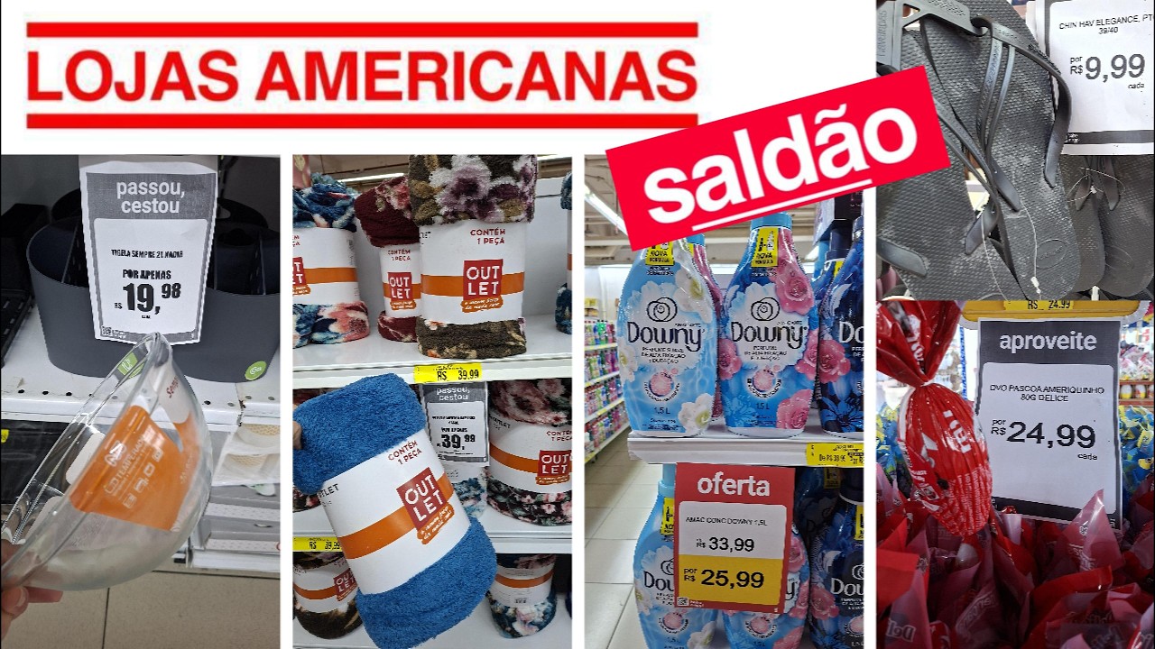 SALDÃO AMERICANAS - PEQUISA DE OVOS DE PÁSCOA, PANELAS, UTILIDADES DO LAR E ELETRO.