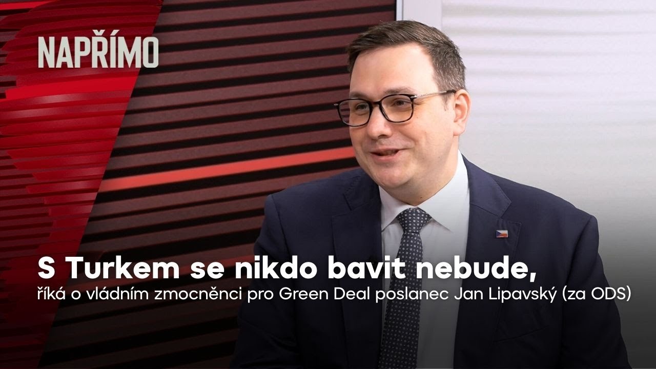 Lipavský: Macinka provokuje, s Turkem se nikdo bavit nebude | Napřímo