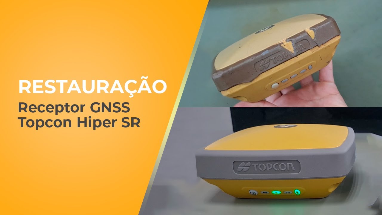 Restauração Receptor GNSS Topcon Hiper SR