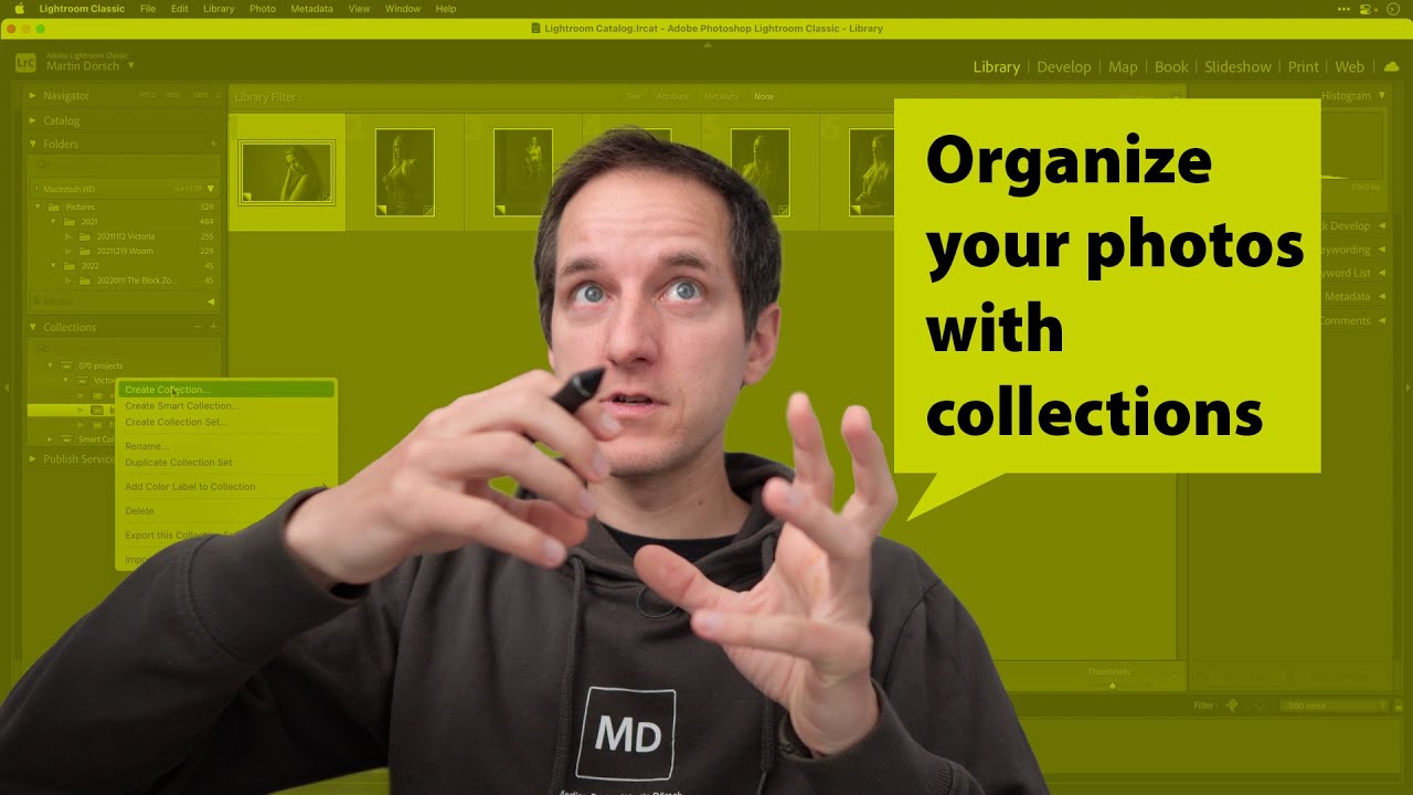 How to organize your photos with collections in Lightroom Classic