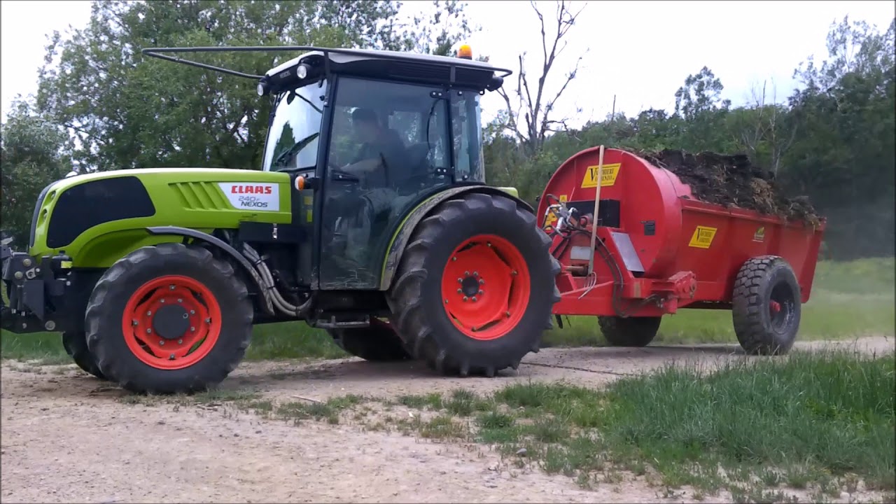 Epandage du compost
