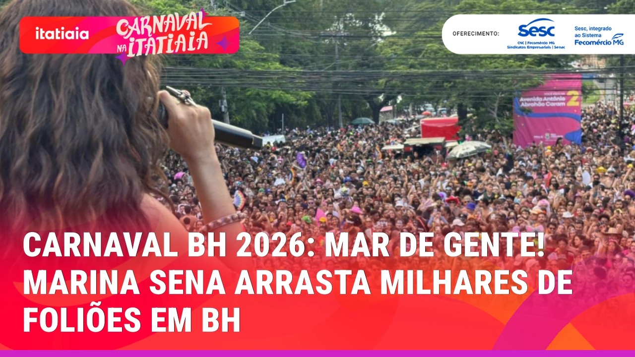MAR DE GENTE! MARINA SENA ARRASTA MILHARES DE FOLI&Otilde;ES EM BH; VEJA V&Iacute;DEO IMPRESSIONANTE