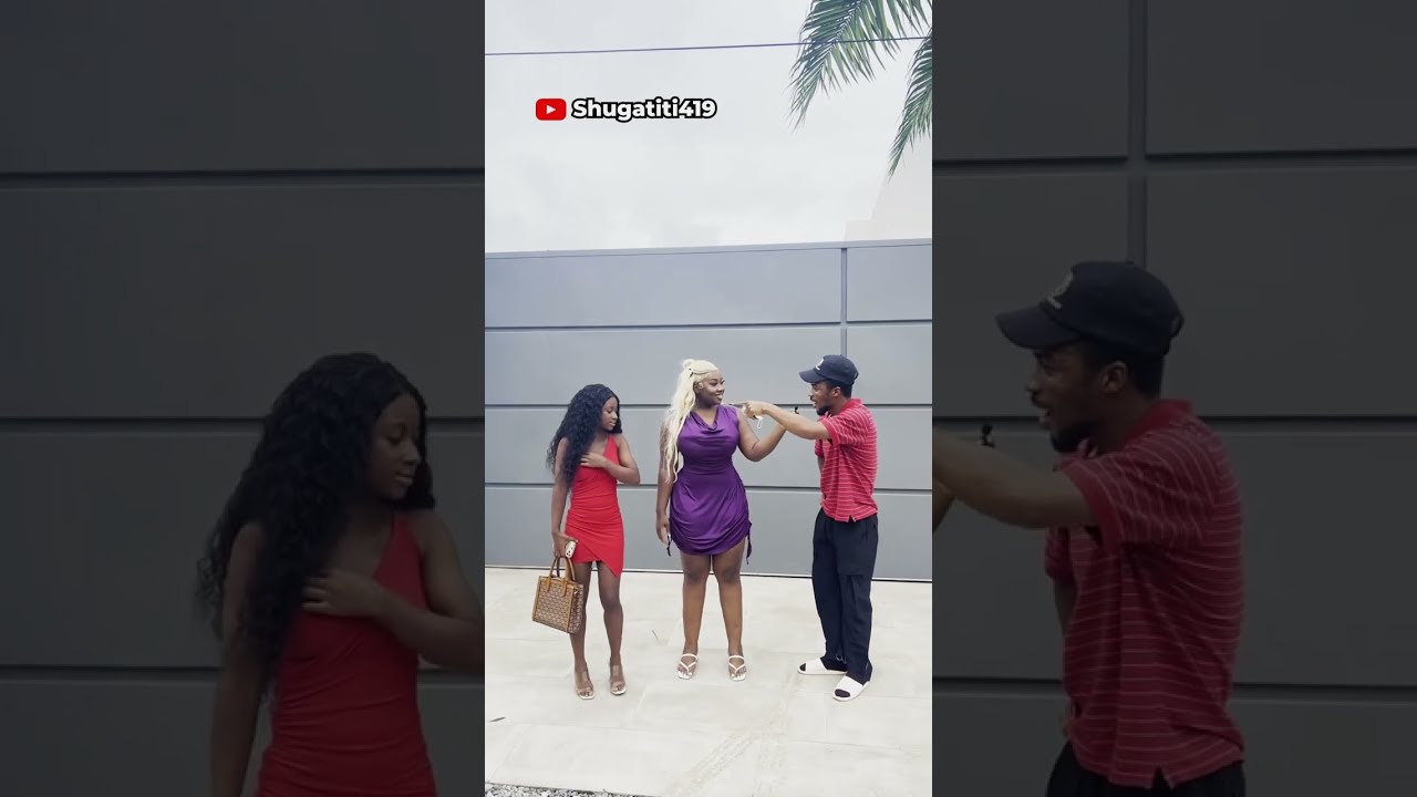 This smallish girl really disciplined him |find my shuga show|shugatiti @shugatiti419