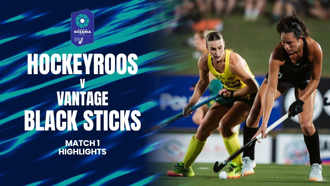 Hockeyroos v Vantage Black Sticks - Match 1 Highlights | Oceania Cup 2025
