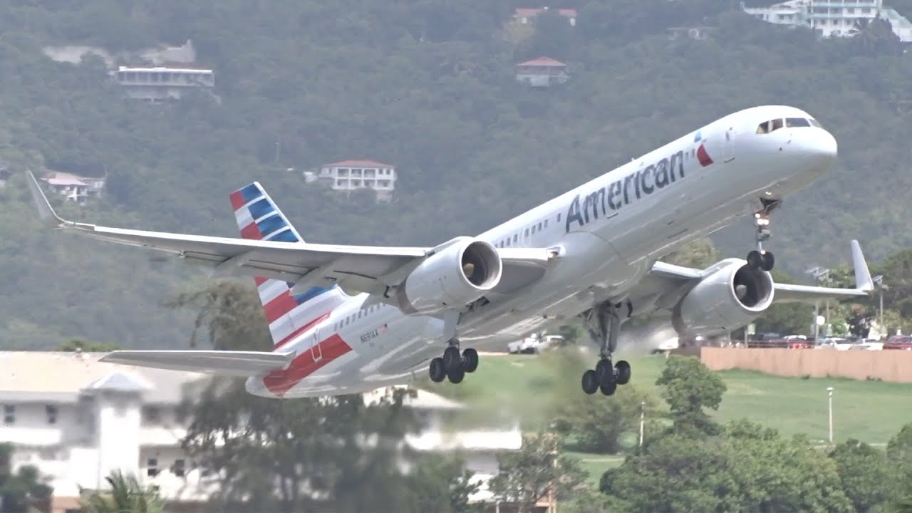 Boeing 757 Takeoff Compilation | RB211 vs. PW2000 | St. Thomas Cyril E. King Airport