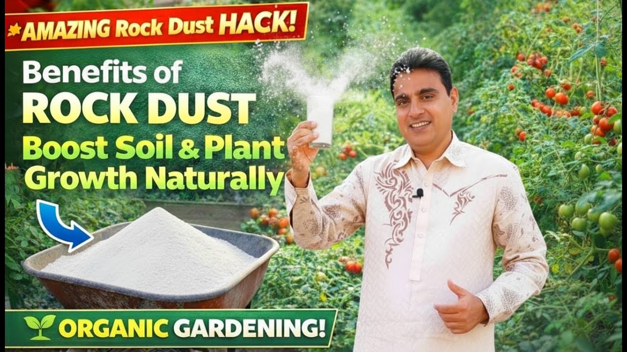 The Benefits of Rock Dust in Organic Gardening | Boost Soil & Plant Growth Naturally
